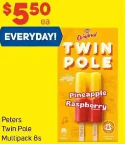 Foodland Peters Twin Pole Multipack 8s offer