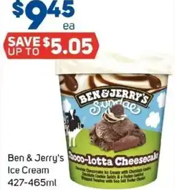 Foodland Ben & Jerry's co-lotta Cheesecak Ice Cream offer