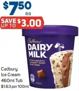 Foodland Cadbury Ice Cream offer