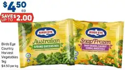 Foodland Birds Eye Country Harvest Vegetables offer