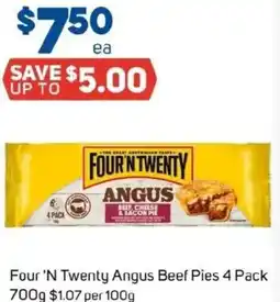 Foodland Four 'N Twenty Angus Beef Pies offer
