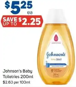Foodland Johnson's Baby Toiletries offer