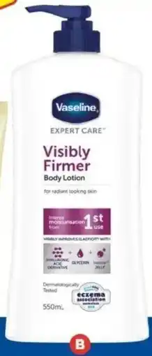 Foodland Vaseline Expert Care Body Lotion offer