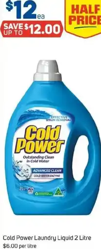 Foodland Cold Power Laundry Liquid offer