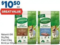 Foodland Nature's Gift Dry Dog Food offer