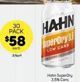Foodland Hahn SuperDry offer