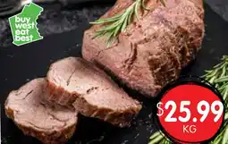 Spudshed Whole Economy Beef Fillet offer