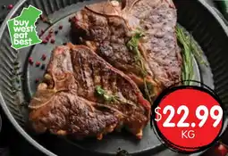 Spudshed Premium Parkfield Beef T-Bone offer