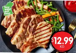 Spudshed Pork Loin Chops offer