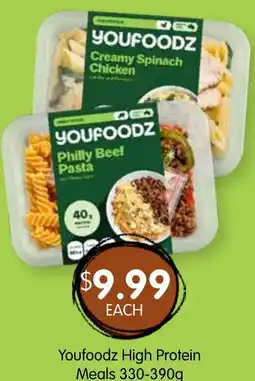 Spudshed Youfoodz High Protein Meals offer