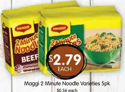 Spudshed Maggi 2 Minute Noodle offer