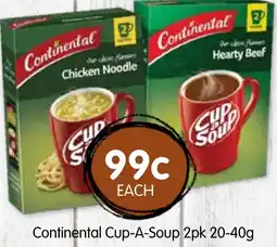 Spudshed Continental Cup-A-Soup offer