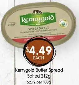 Spudshed Kerrygold Butter Spread Salted offer