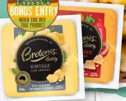 Spudshed Brownes Club Cheese offer
