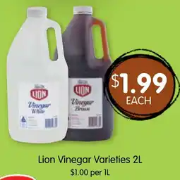 Spudshed Lion Vinegar offer