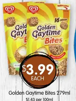 Spudshed Golden Gaytime Bites offer