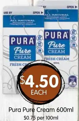 Spudshed Pura Pure Cream offer