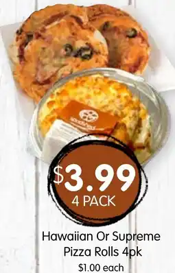 Spudshed Hawaiian Or Supreme Pizza Rolls offer