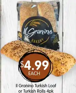 Spudshed Il Granino Turkish Loaf or Turkish Rolls offer