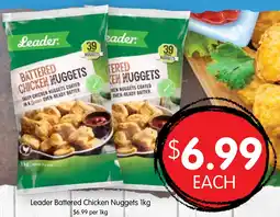 Spudshed Leader Battered Chicken Nuggets offer