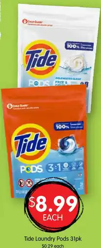 Spudshed Tide Laundry Pods offer