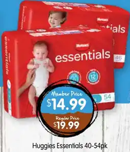 Spudshed Huggies Essentials offer