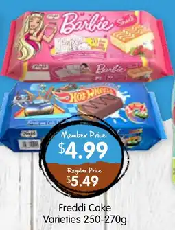 Spudshed Freddi Cake Varieties offer