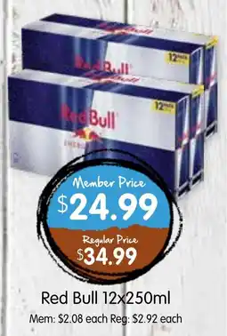Spudshed Red Bull offer