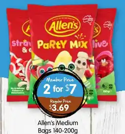 Spudshed Allen's Medium Bags offer