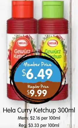 Spudshed Hela Curry Ketchup offer