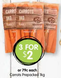 Spudshed Carrots Prepacked offer