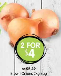 Spudshed Brown Onions offer