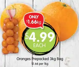 Spudshed Oranges Prepacked offer