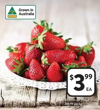 Foodworks Strawberries punnet offer