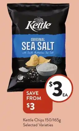 Foodworks Kettle chips offer
