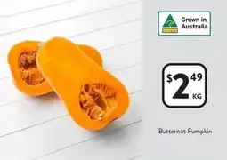 Foodworks Butternut pumpkin offer