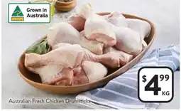 Foodworks Australian fresh chicken drumsticks offer