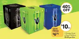 Foodworks V Energy Drink offer