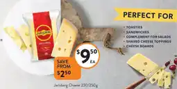 Foodworks Jarlsberg cheese offer