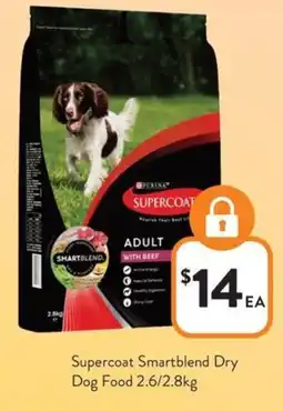 Foodworks Supercoat smartblend dry dog food offer