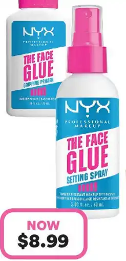 Priceline Nyx professional makeup the face glue gripping primer offer