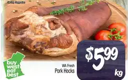 Foodworks WA Fresh Pork Hocks offer