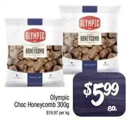 Foodworks Olympic Choc Honeycomb offer