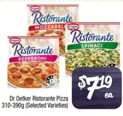 Foodworks Dr Oetker Ristorante Pizza (Selected Varieties) offer