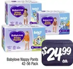 Foodworks Babylove Nappy Pants offer