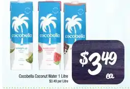 Foodworks Cocobella Coconut Water offer