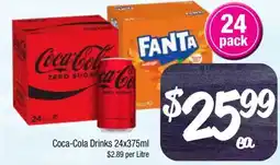Foodworks Coca-Cola Drinks offer