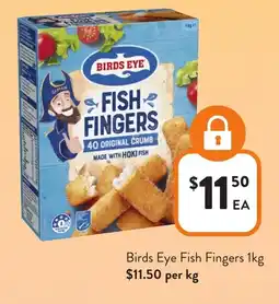 Foodworks Birds Eye Fish Fingers offer