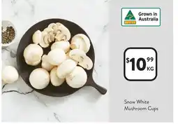 Foodworks Snow White Mushroom Cups offer