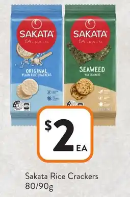 Foodworks Sakata Rice Crackers offer